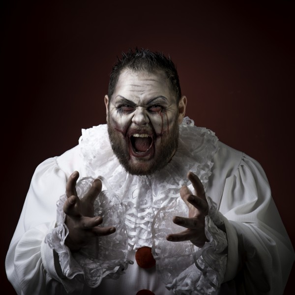 Scary Evil Clown by Faces Studio
